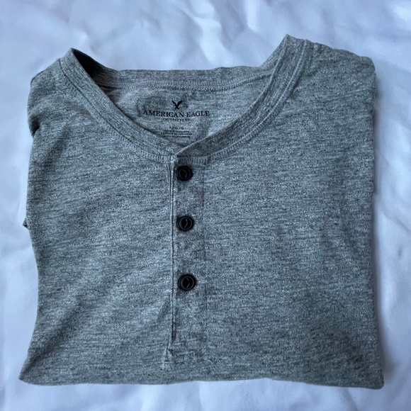 American Eagle Outfitters Men's T-Shirt Size L Gray - Picture 3 of 4